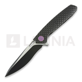 We Knife - Dragon Scale Framelock Black