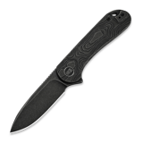 We Knife - Elementum, Black Titanium, Black Stonewash