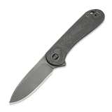 We Knife - Elementum, Gray Titanium, Stonewash