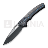 We Knife - Exciton, Black Titanium, Twill CF, Black Stonewash