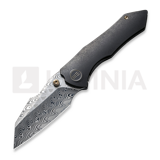 We Knife - High-Fin Damascus