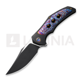 We Knife - Magnetron, Black Titanium, Flamed, Black Stonewash