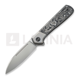 We Knife - Soothsayer Aluminum Foil Carbon, Bead Blasted
