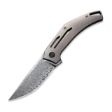 We Knife - Speedliner Damasteel, Gray Titanium
