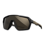 Wiley X - Citadel Matte Black and Tan Frame with CAPTIVATE&trade; Tungsten Mirror Lens