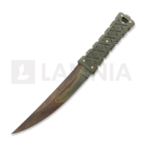 Williams Blade Design - SZT004 Shobu Zukuri Tanto 5.7" RWL-34 Post Apocalyptic Finish