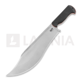 Work Tuff Gear - Hellion, tumbled, black G10 with red liner