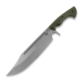 Work Tuff Gear - Puzon Wilderness Bowie, ODG/Brown Liner G10