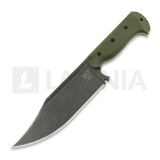 Work Tuff Gear - Ranger K329 rugged darkwashed, od green handle with brown liner