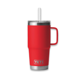 YETI - Rambler Straw Mug, resque red