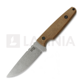 Za Pas - Handie, Brown Micarta, Stonewash
