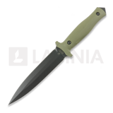 Za Pas - RH2 Dagger, OD Green G-10, Black Coating