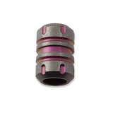 Zyac Knives - Titanium Lanyard Bead/Knife Bead in Barrel Shape