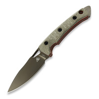 Fobos Knives - Cacula, Micarta OD - Red Liners, must