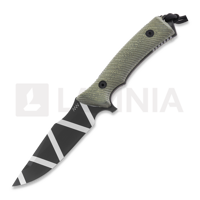 M311 Spelter - Elmax DLC Camo - Micarta Olive, Black Kydex