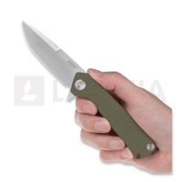 Z100 BB - Sleipner Stonewash - G10, оливковый