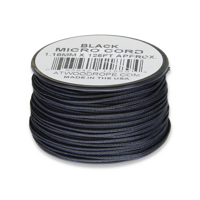 Atwood - Micro Cord, 38 m, Black