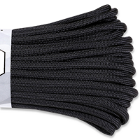 Atwood - Paracord 550, Black 30,5m