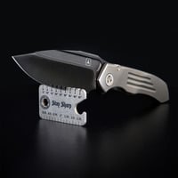 Audacious Concept - Dog Tag Tool - Titanium - Beadblasted