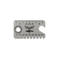 Audacious Concept - Dog Tag Tool - Titanium - Stonewashed