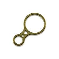 Audacious Concept - Mini Figure Eight Frame - Brass - Satin