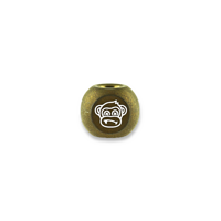 Audacious Concept - Wise Monkeys Bead - Titanium - Bronzed