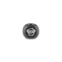 Audacious Concept - Wise Monkeys Bead - Titanium - PVD Black