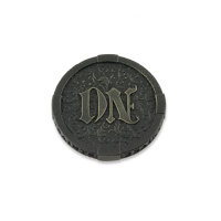 Coin Yes/No, Bronze Black