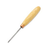 Compact straight V-profile chisel