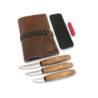 Premium Whittling Set With Walnut Handles