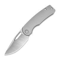 Bestech - Kriya - Machine Satin - Titanium Ripple Pattern