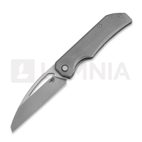 Bestech - Mini Taipan - Dark Beadblasted - Titanium, Grey