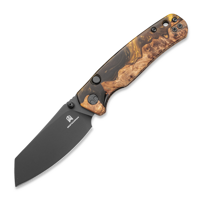 Bestechman - Cicada TLL - PVD - Wood + Black & Gold Resin