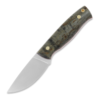 Skinner 90 Elmax Flat, stabilized curly birch