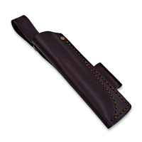 Trapper 115, bushcraft w/ firesteel holder, left