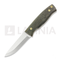Trooper 95, scandi, stab. curly birch, firesteel holder sheath