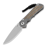 Chris Reeve - Inkosi, small, natural micarta canvas, drop point
