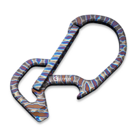 CIVIVI - Click Ti Carabiner Keychain Multi-Tool, flamed