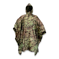 Water Poncho, italian camo