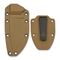 Model 3 Sheath with clip, coyote
