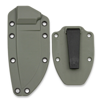Model 3 Sheath with clip, foliage green