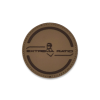 Round Patch 85mm Brown