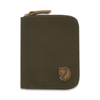 Zip Card Holder, dark olive