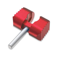 Flytanium - Aluminum Ball Cage Lock for Spyderco Manix 2 Knife Red