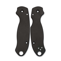 Classic Titanium Scales for Spyderco Para 3 - Black