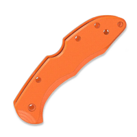 G-10 Scales - Spyderco Delica - Molten Orange