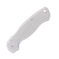 Injection Molded Scales - Spyderco Paramilitary 2 - Clear