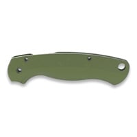 Loop Scales - Aluminum - Spyderco Paramilitary 2 - Olive Drab