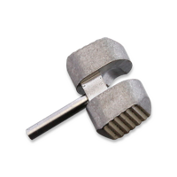 Flytanium - Titanium Ball Cage Lock for Spyderco Manix 2 - Silver