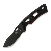 Tier1-Mini Mini, G10 Black - Red Liner, черен